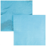 1502-4883 Салфетка фольг голубая 33см 6шт/G