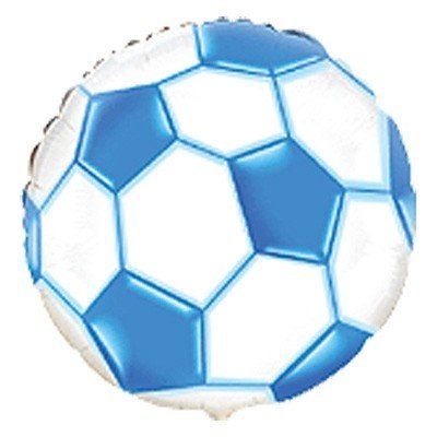 1202-3255 Ф 18" Футбольний м'яч блакитний