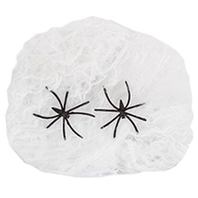 1501-4779 Паутина белая с 2 пауками 1х1м/G