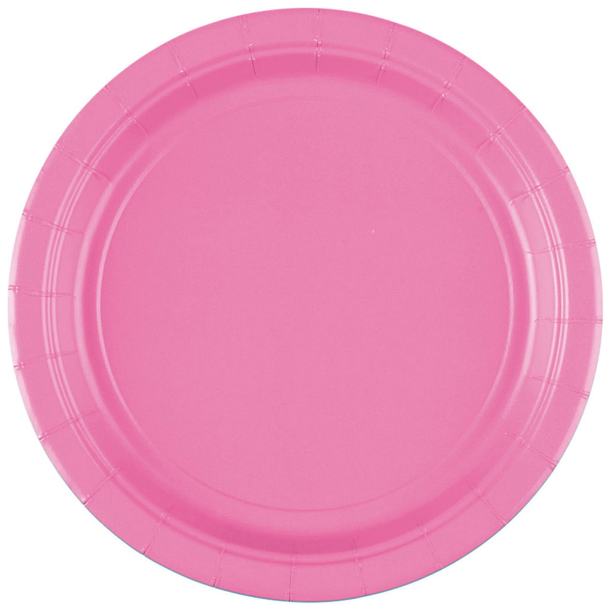 1502-1106 A Тарілки яскраво-рожеві Bright Pink пап 17 см 8 шт