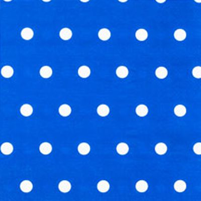 1502-3931 Салфетка Горошек синяя 33см 12шт/G