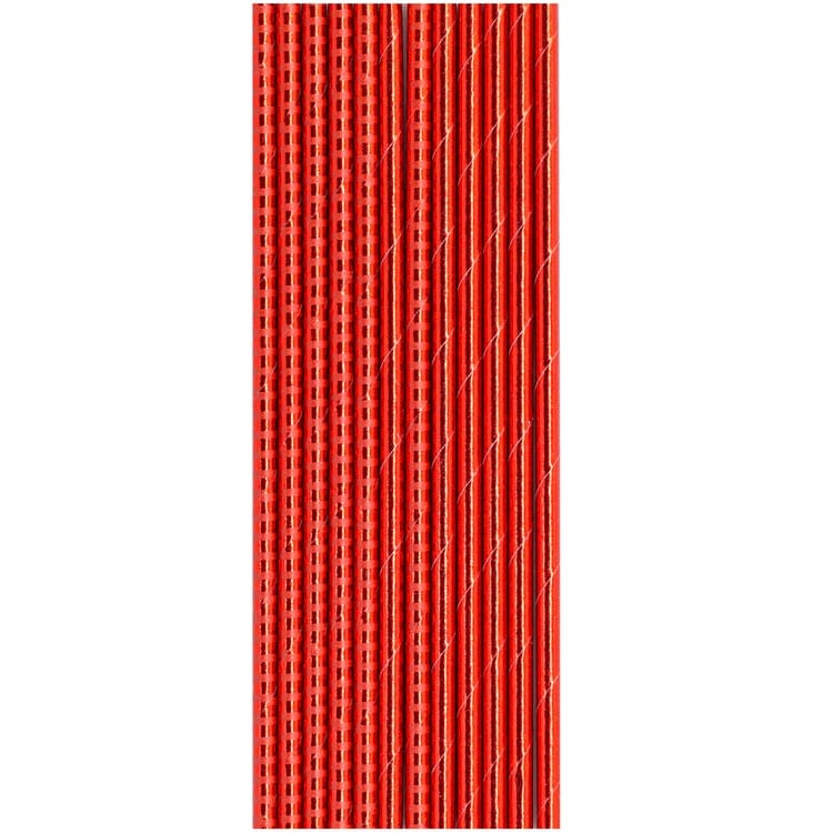1502-4878 G Трубочки д/коктейлю червоні 12 шт