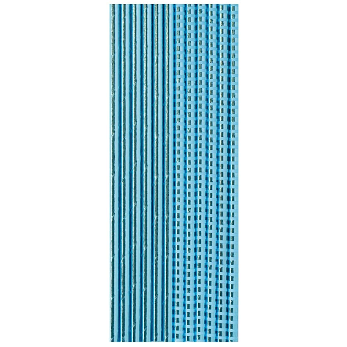 1502-4885 G Трубочки д/коктейлию блакитні 12 шт