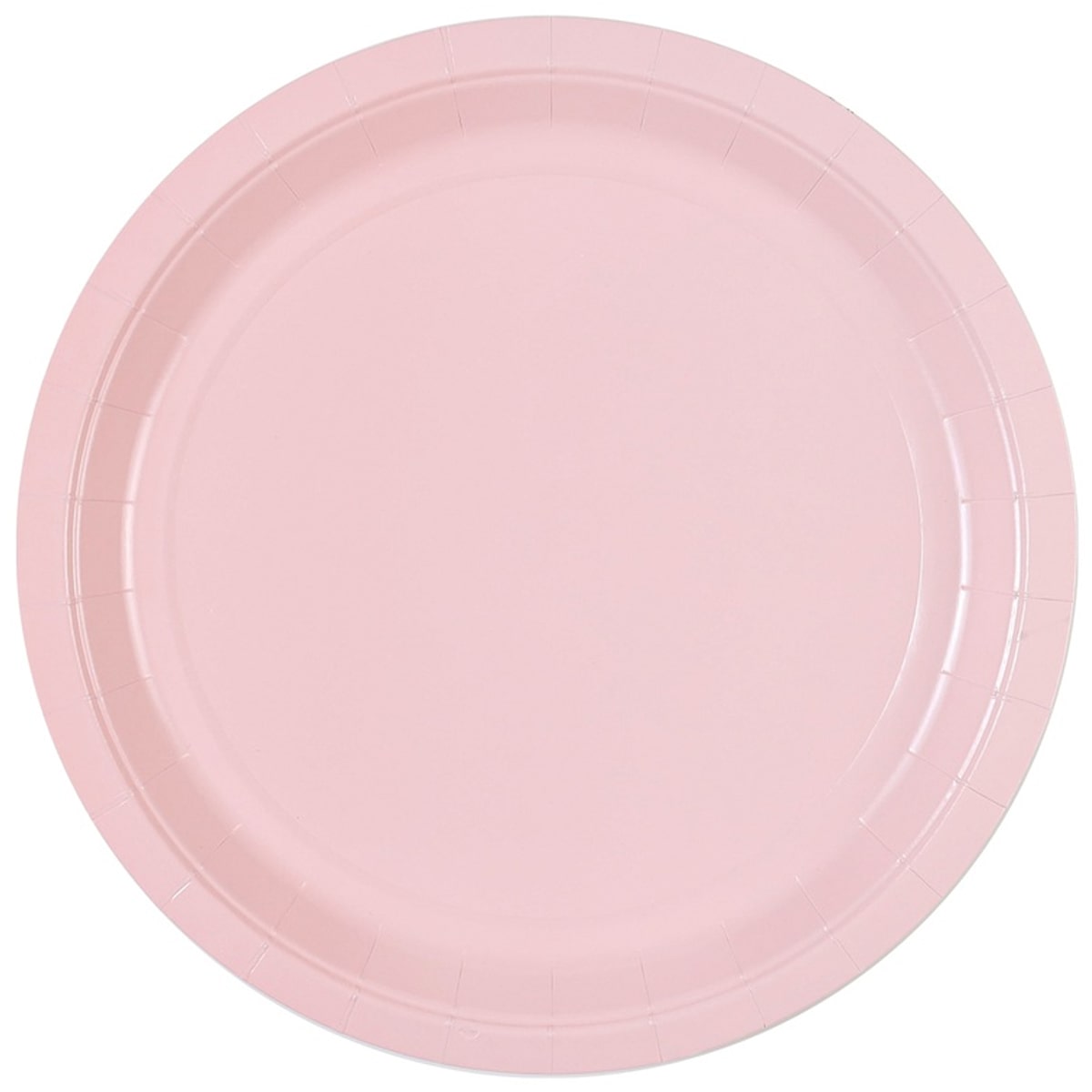 1502-4900 G Тарілки Пастель рожева 23 см 6 шт