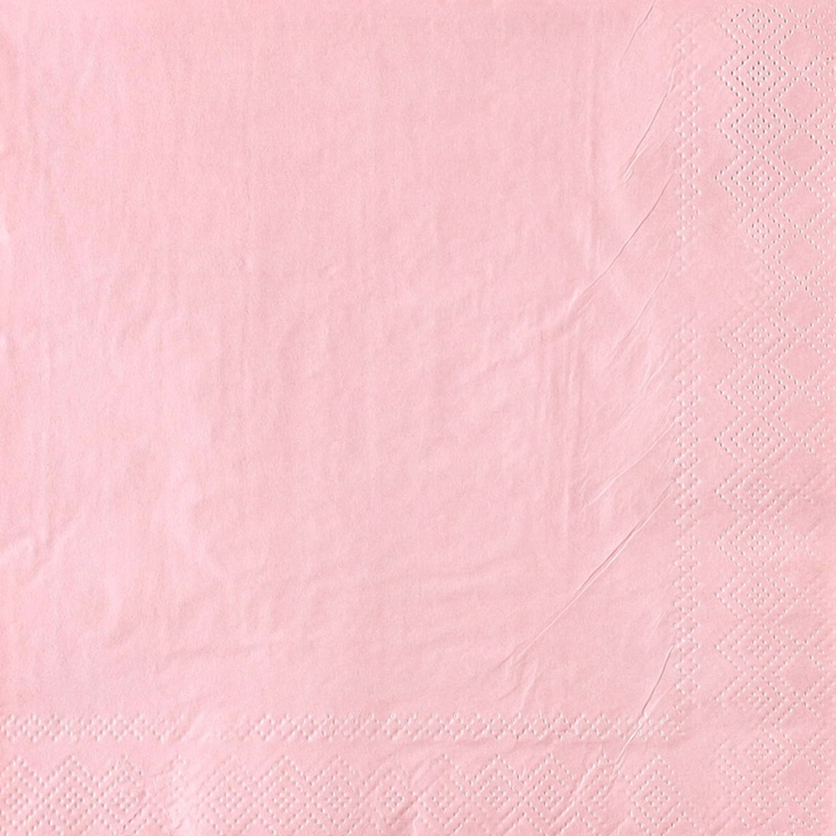 1502-4902 G Серветки Пастель рожева 33 см 12 шт