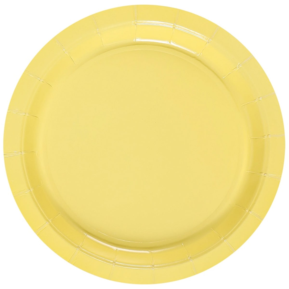 1502-4909 Тарелка Пастель желтая 17см 6шт/G