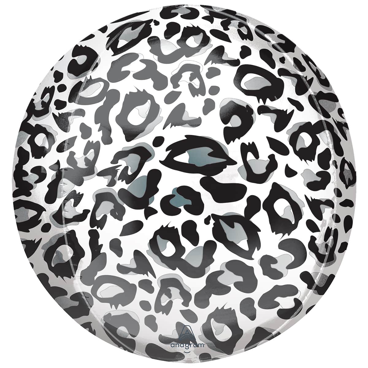 3209-0128 А Сфера Б/М 16" Леопард білий принт G20 3D