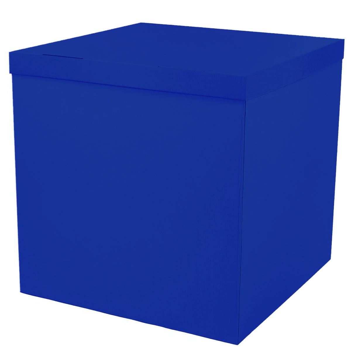 3302-0166 Коробка сюрприз для шаров темно-синяя 70*70*70/У