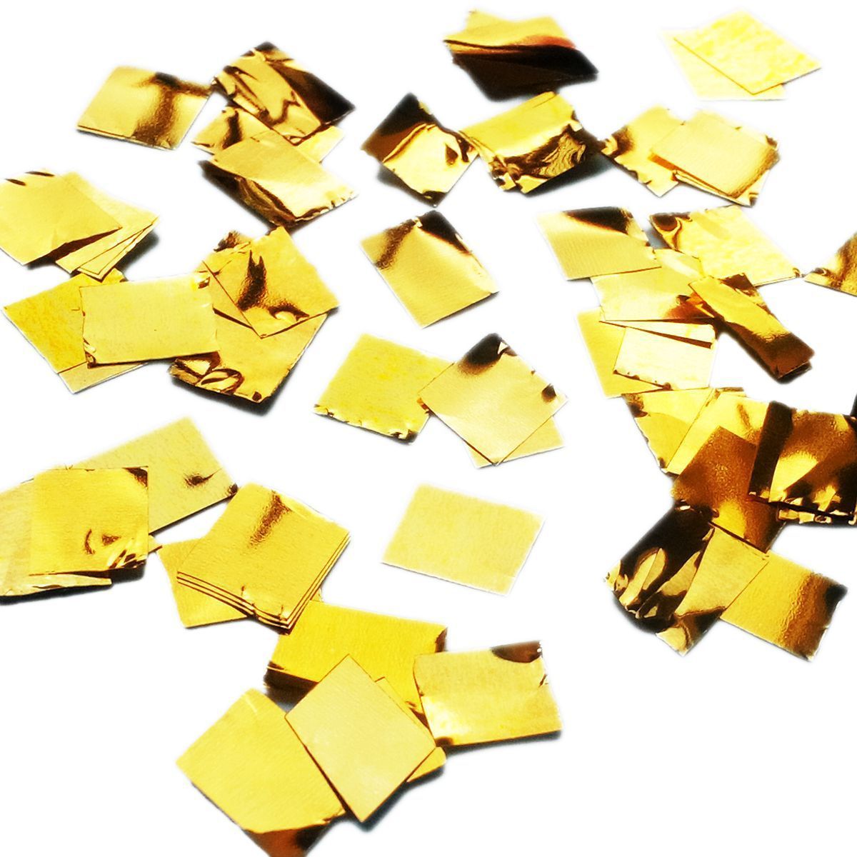 3501-0072 Конфеті квадратні золотисті 500 г