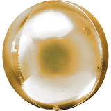 1209-3007 А Сфера Б/М 16" Металік золотиста Gold G20 3D