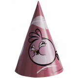 1501-3530 Колпак Angry Birds Розовая 6шт/А
