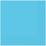 1502-1094 А Серветки блакитні Caribbean Blue 33 см 16 шт