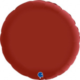3204-0930 Г Б/РИС 36" КРУГ Satin Rubin Red рубин красный УП