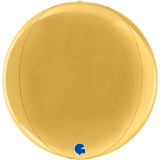 3209-0081 Г Сфера Б/М 11" Металік золотиста Gold 5 4D