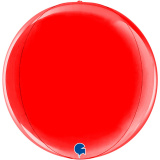 3209-0083 Г Сфера Б/М 11" Металік червона Red 4D