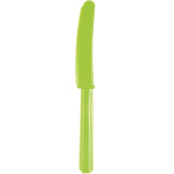 3502-3409 Нож пласт зеленый киви Kiwi Green 10 шт/A