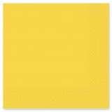 1502-0057 А Серветки жовті Sunshine Yellow 33 см 16 шт