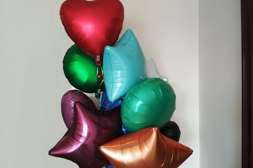 фольгированные воздушные шары Анаграм