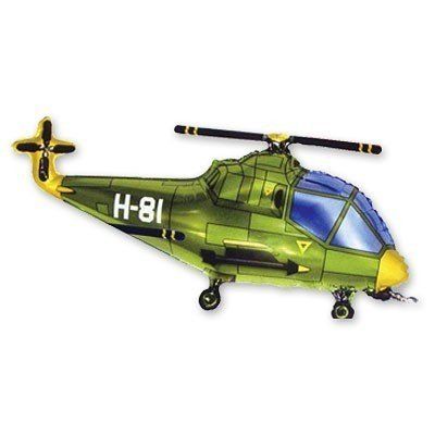 1206-0350 Ф М/Ф Вертоліт зелений