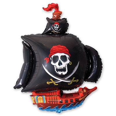 1206-0391 Ф М/Ф Корабель пірата чорний