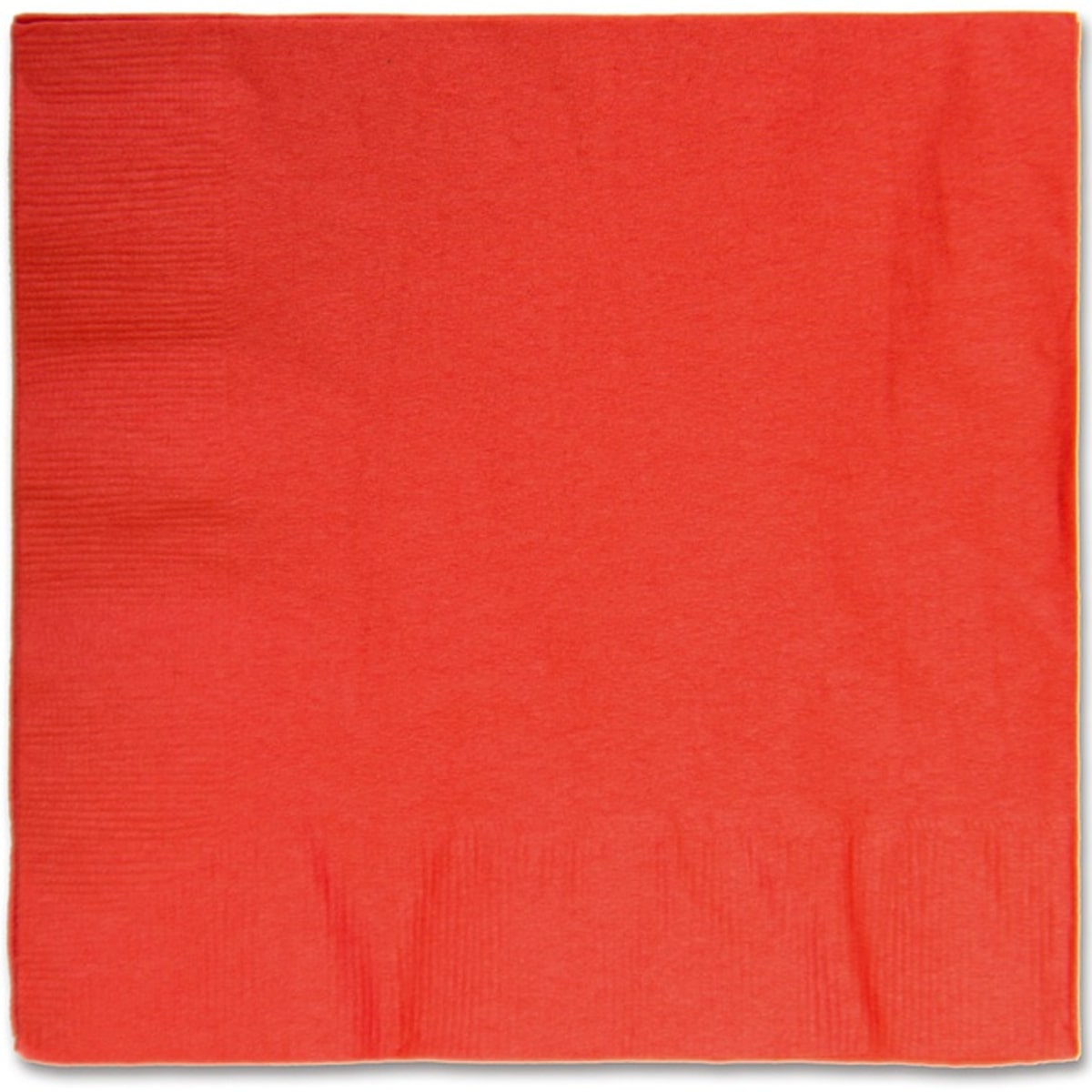 1502-1093 А Серветки червоні Apple Red 33 см 16 шт