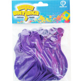 1111-5120 Кульки фіолетові 25 см 10 шт