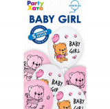 1111-5849 Набор латексных шаров "Baby Girl", 5 шт. УП