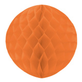 1412-0064 Шар бумажный оранжевый 30см/G