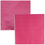 1502-4858 G Серветки рожеві 33 см 6 шт