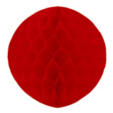 1412-0060 G Куля паперова червона 30 см